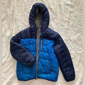 Boys Reversible Puffer/Sherpa Jacket